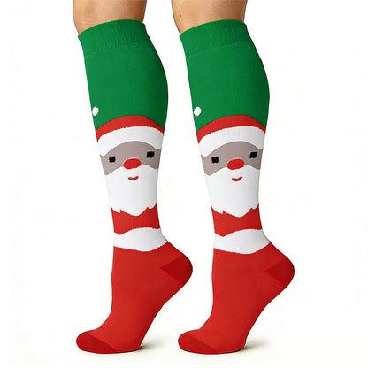 Plusock Elk Snowman Bear Compression Socks(6 Pairs) - image 6