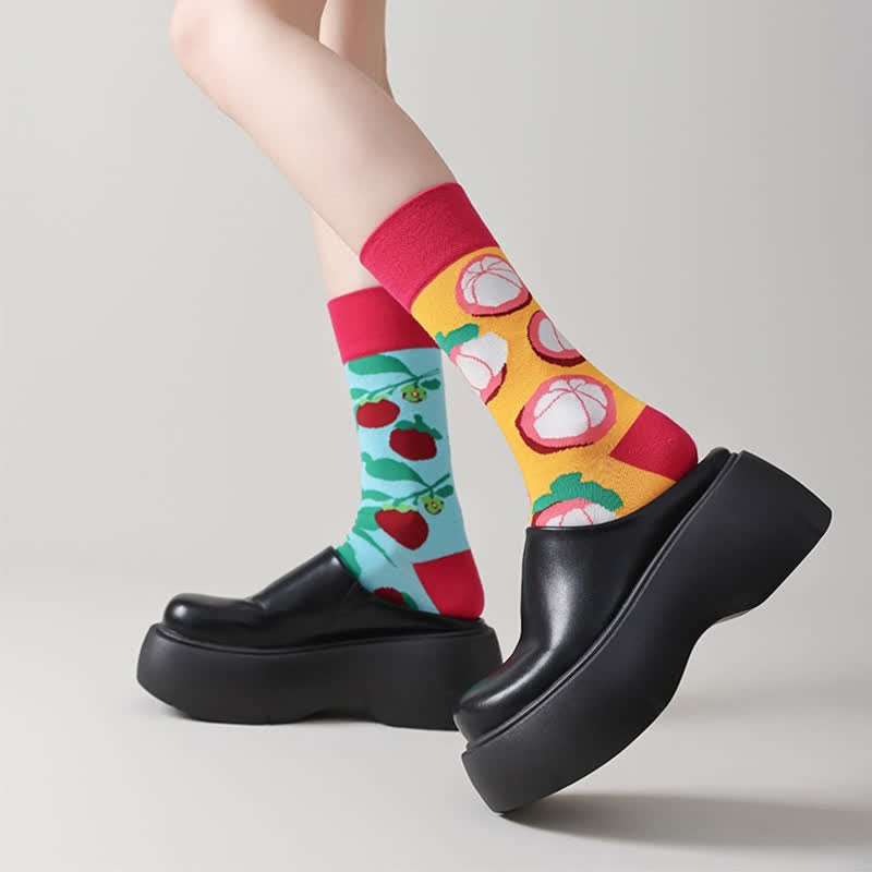 Plusock Litchi Pattern Quarter Socks - image 2