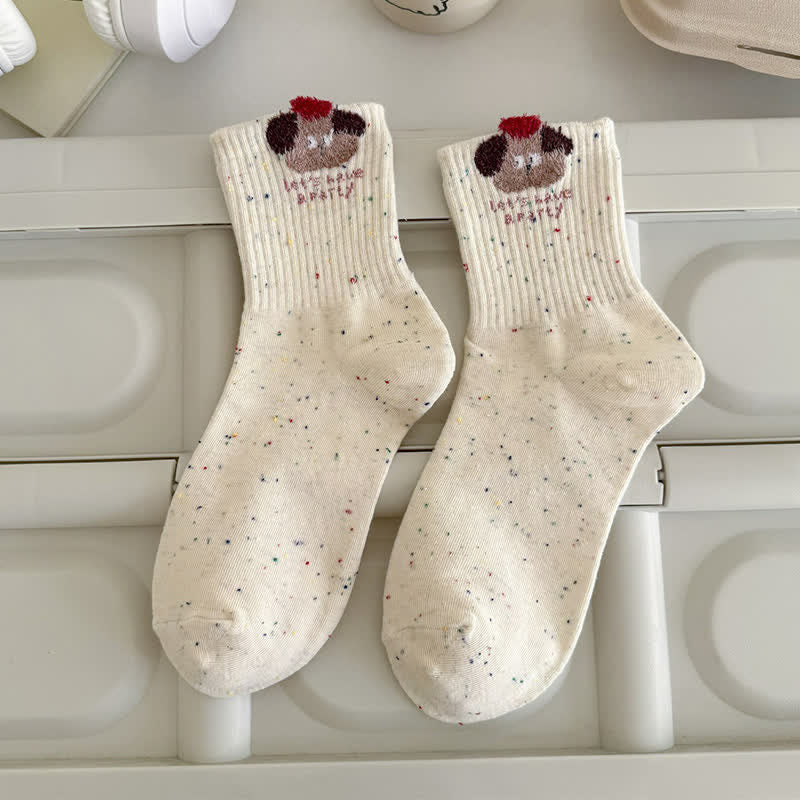 Plusock Cozy Bunny Quarter Socks(5 Pairs) - image 7