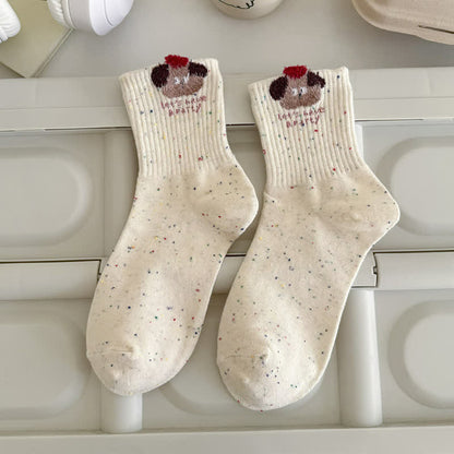Plusock Cozy Bunny Quarter Socks(5 Pairs) - image 7