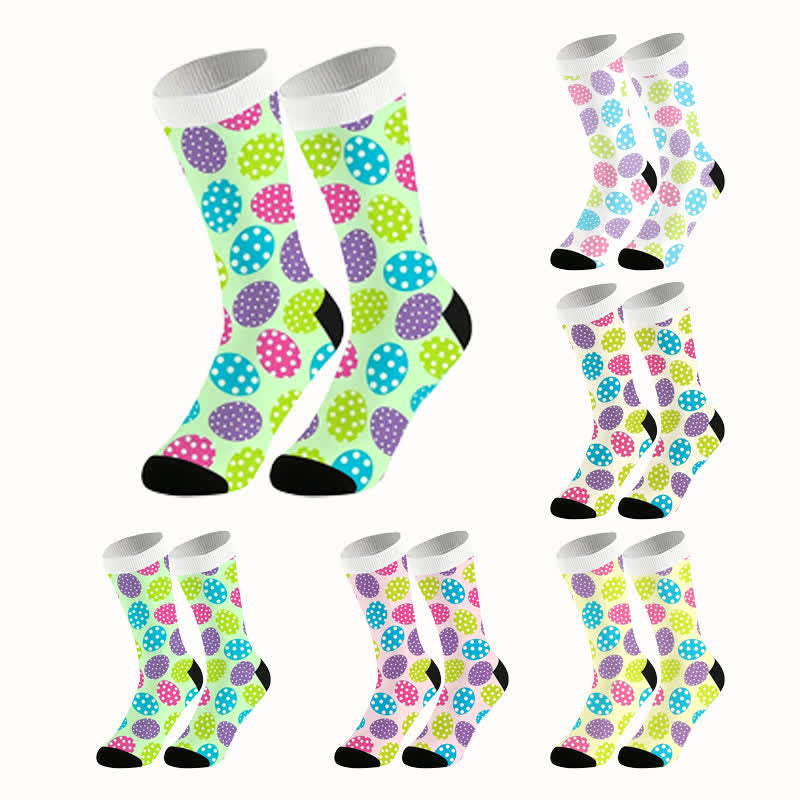 Plusock Oval Dot Quarter Socks(2 Pais) - image 1