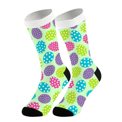 Plusock Oval Dot Quarter Socks(2 Pais) - Green - EU36-44(US3-11) - image 4
