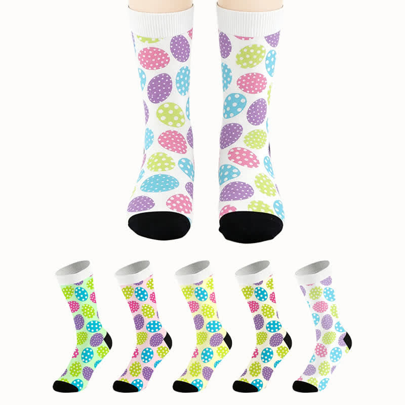 Plusock Oval Dot Quarter Socks(2 Pais) - image 0