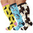 Multicolor(3 Pairs) / 2XL
