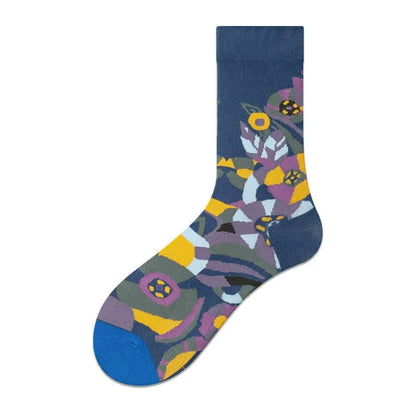 Plusock Stylish Printed Quarter Socks(3 Pairs) - image 8