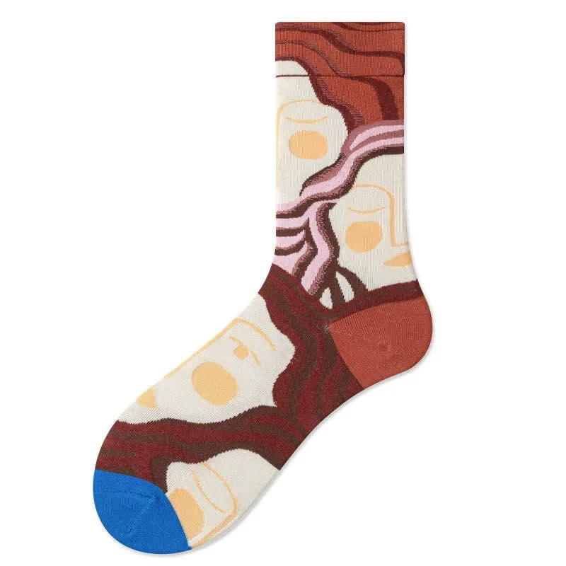 Plusock Stylish Printed Quarter Socks(3 Pairs) - image 10