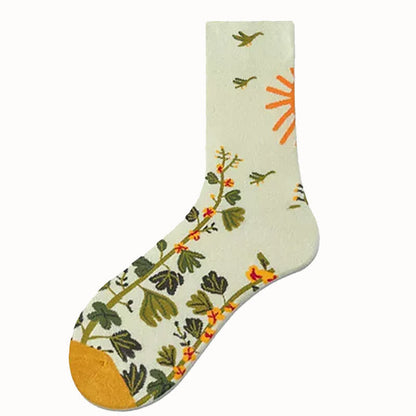 Plusock Stylish Printed Quarter Socks(3 Pairs) - image 9