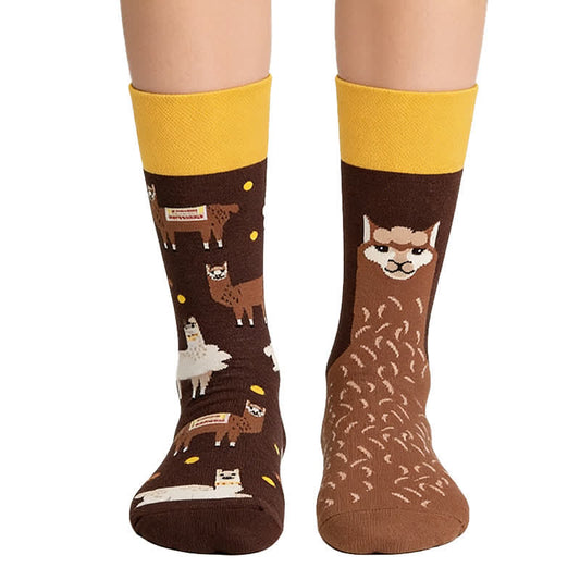 Plusock Brown Alpaca Quarter Socks - Brown - EU36-43(US3-10) - image 0