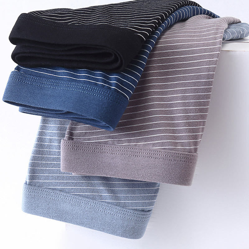 Plusock Cotton Stripe Boxer Briefs - image 6