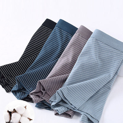 Plusock Cotton Stripe Boxer Briefs - image 7