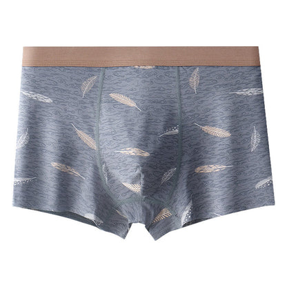 Plusock Cotton Feather Boxer Briefs - Light Blue - 9XL - image 5