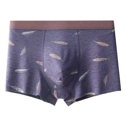 Plusock Cotton Feather Boxer Briefs - Purple - 9XL - image 4