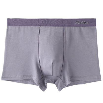 Plusock Solid Color Boxer Briefs - Grey - 6XL - image 3