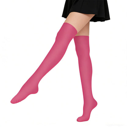 Plusock Rose Navy Blue Black Thigh High Compression Socks(3 Pairs) - image 5