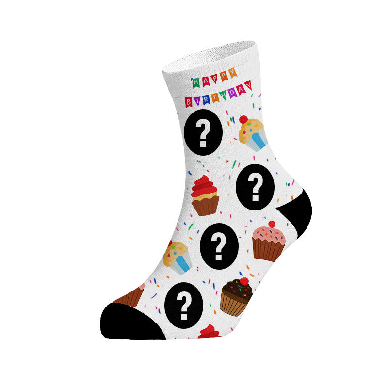 Plusock Custom Birthday Face Socks - image 2
