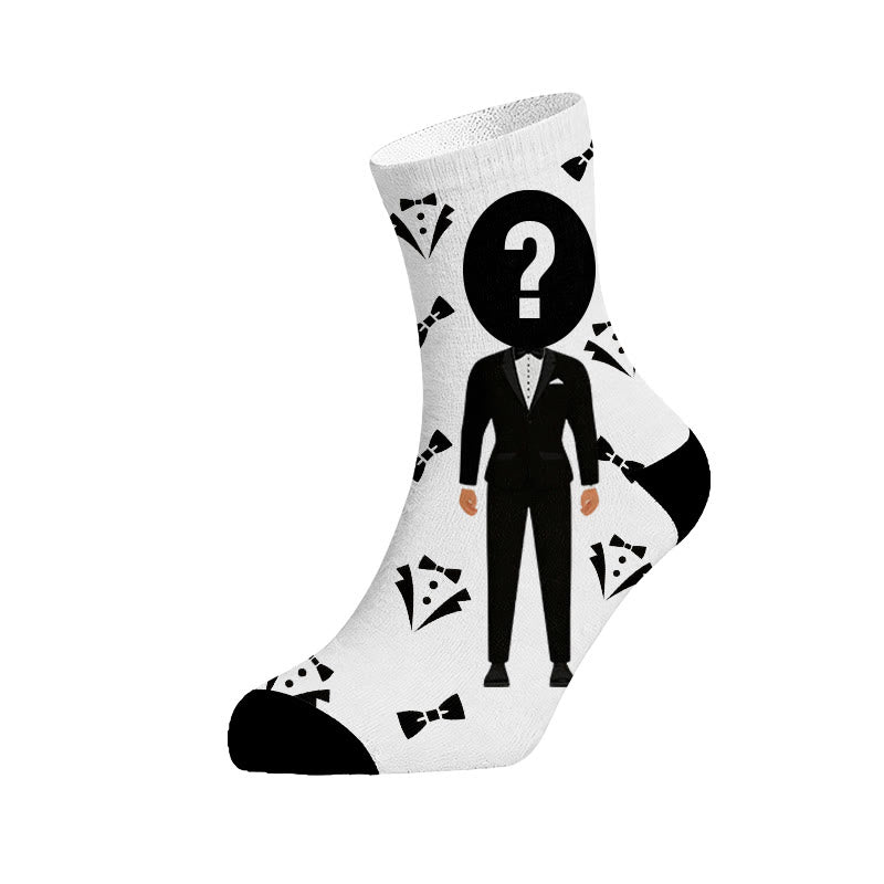 Plusock Custom Suit Bid Head Face Socks - image 2