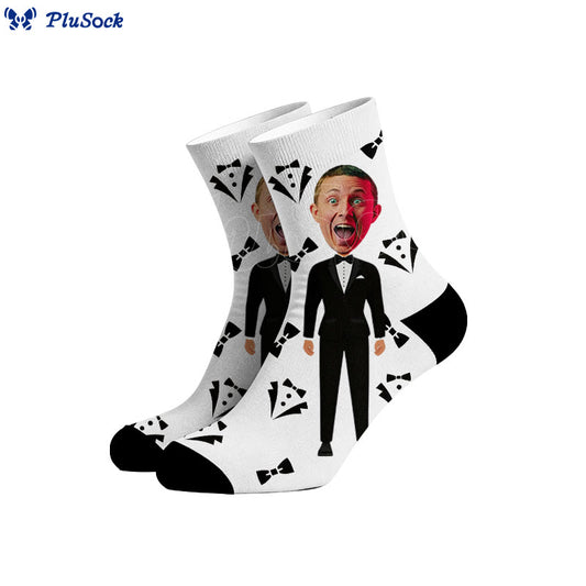 Plusock Custom Suit Bid Head Face Socks - image 0