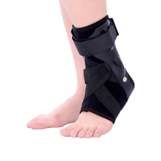 Plusock Airbag Foot Support Foot Drop Brace - Black - Left - XL - image 0