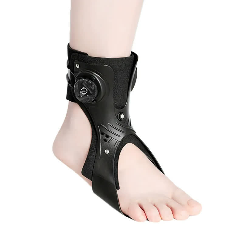 Plusock Portable Airbag Foot Support Protection Ankle Brace - Black - Right - XL - image 2
