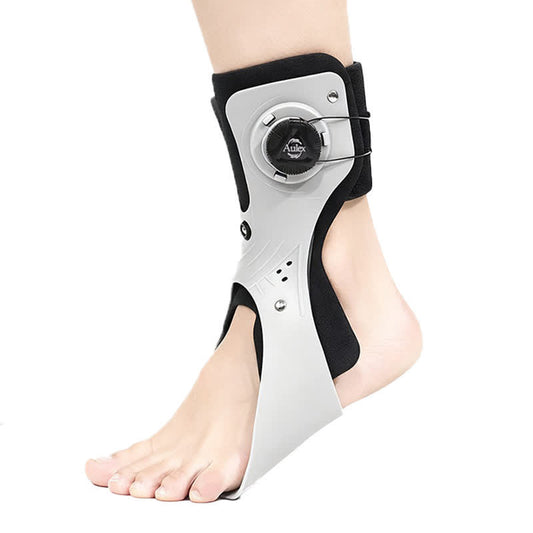 Plusock Portable Airbag Foot Support Protection Ankle Brace - Grey - Left - XXL - image 0