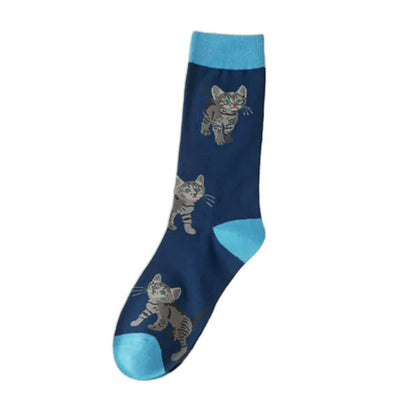Plusock Cute Cat Quarter Socks(5 Pairs) - image 6