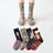 Plusock Retro Cute Dog Quarter Socks(4 Pairs) - Multicolor - EU36-40(US3-7) - image 0