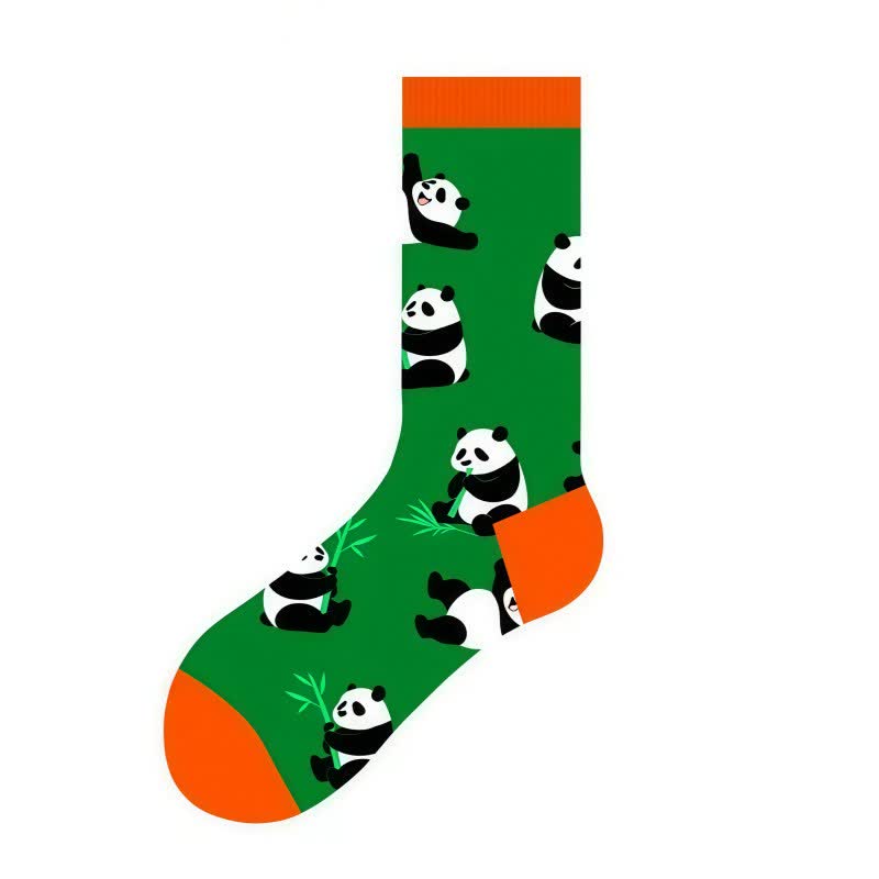 Plusock Playful Cartoon Quarter Socks(4 Pairs) - image 3