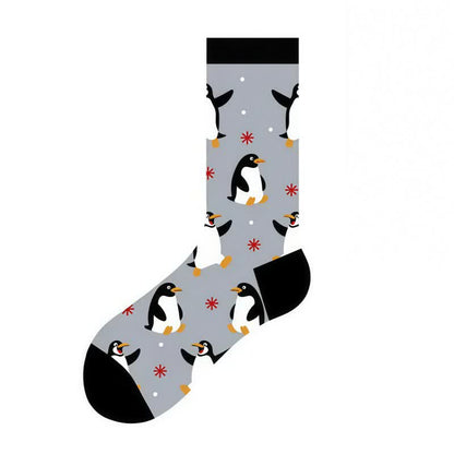 Plusock Cute Animal Print  Quarter Socks(4 Pairs) - image 4