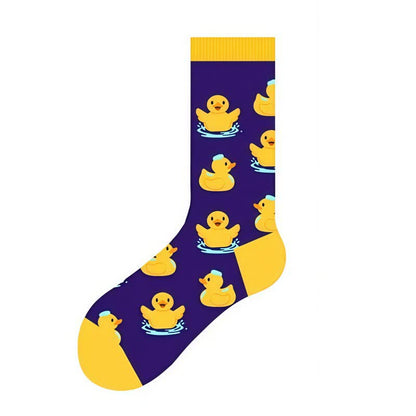 Plusock Cute Animal Print  Quarter Socks(4 Pairs) - image 2