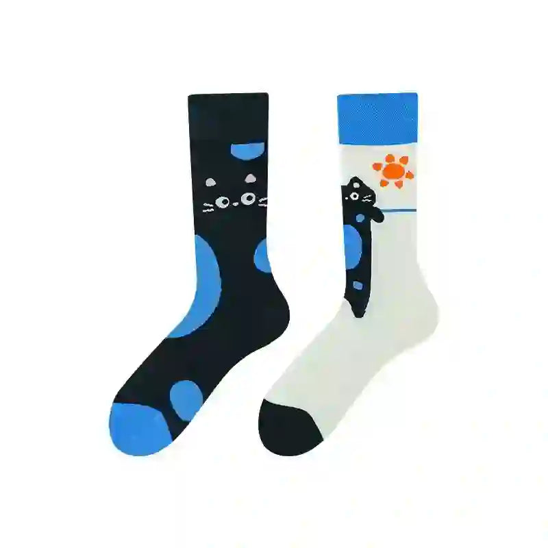 Plusock Cool Cat Quarter Socks - image 1