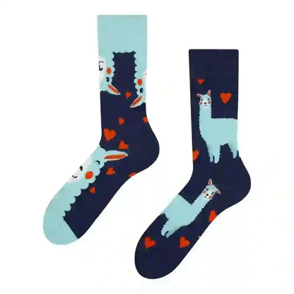 Plusock Alpaca Heart Quarter Socks - image 1