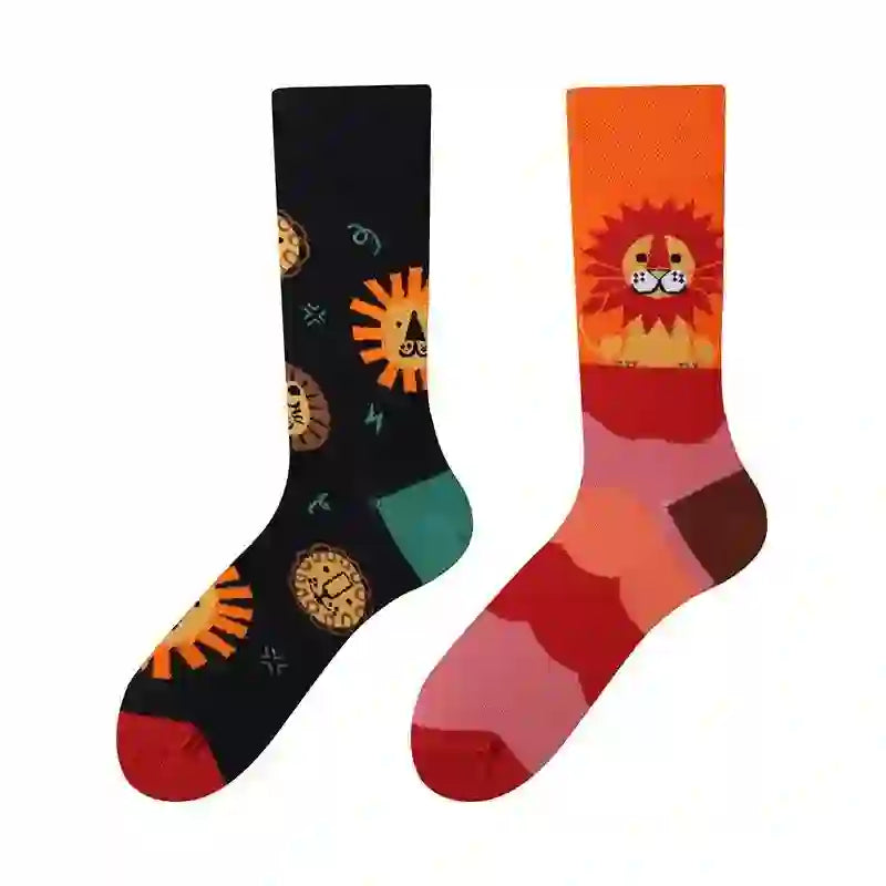 Plusock Playful Lion Quarter Socks - image 1