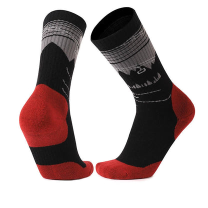 Plusock Wool Cushioned Hiking Quarter Socks - Black - EU35-39(US2-6) - image 2
