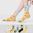 Plusock Colorful Wheat Field Quarter Socks(5 Pairs) - Multicolor - EU35-42(US2-8.5) - image 0