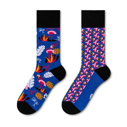 Plusock Playful Flamingo Quarter Socks - image 1