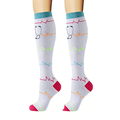 Plusock Healthcare Themed Compression Socks(6 Pairs) - image 1