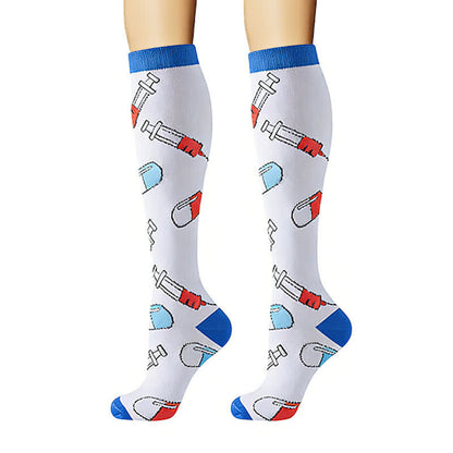 Plusock Healthcare Themed Compression Socks(6 Pairs) - image 2