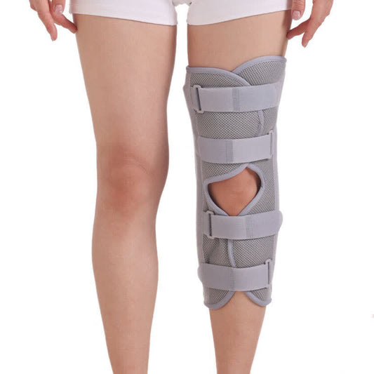Plusock Breathable Open Patella Knee Brace - Grey - L - image 0