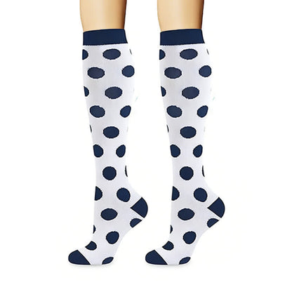 Plusock Healthcare Icon Mixed Pattern Compression Socks(6 Pairs) - image 2