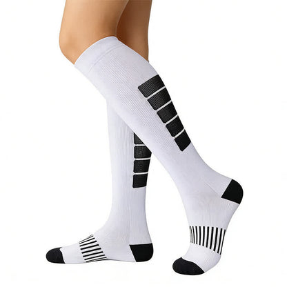 Plusock Bold Block Sport Compression Socks(6 Pairs) - image 1