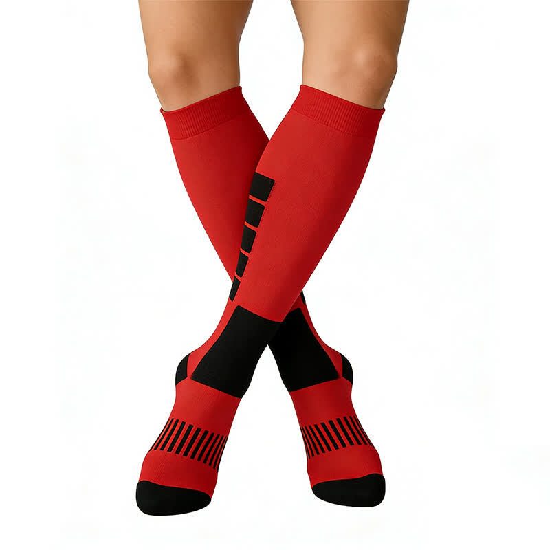 Plusock Bold Block Sport Compression Socks(6 Pairs) - image 4