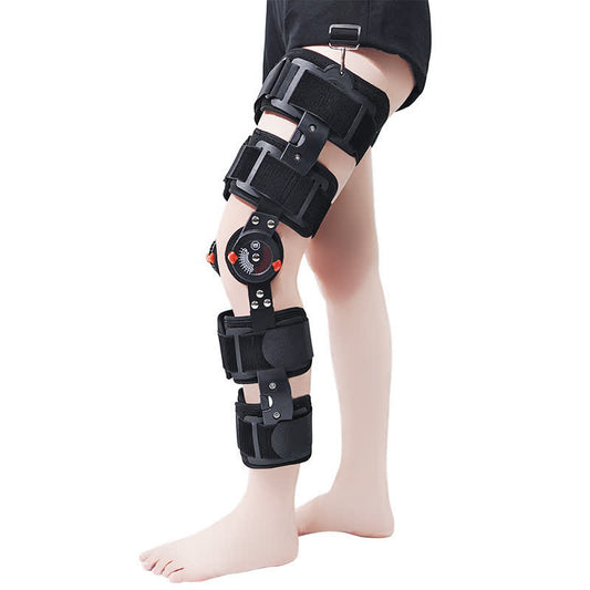 Plusock Hinged Neoprene Support Knee Brace - Black - One Size - image 0