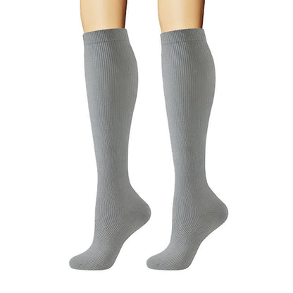 Plusock Minimal Solid Style Compression Socks(6 Pairs) - image 5