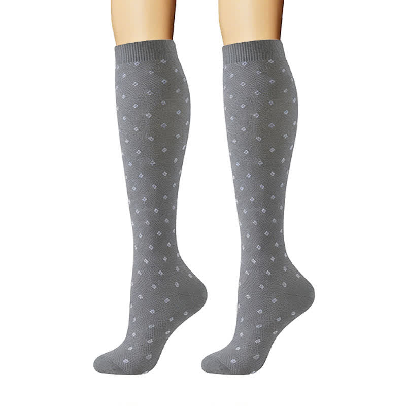 Plusock Minimal Solid Style Compression Socks(6 Pairs) - image 1