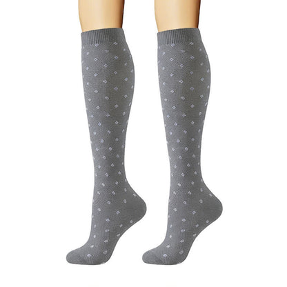 Plusock Minimal Solid Style Compression Socks(6 Pairs) - image 1