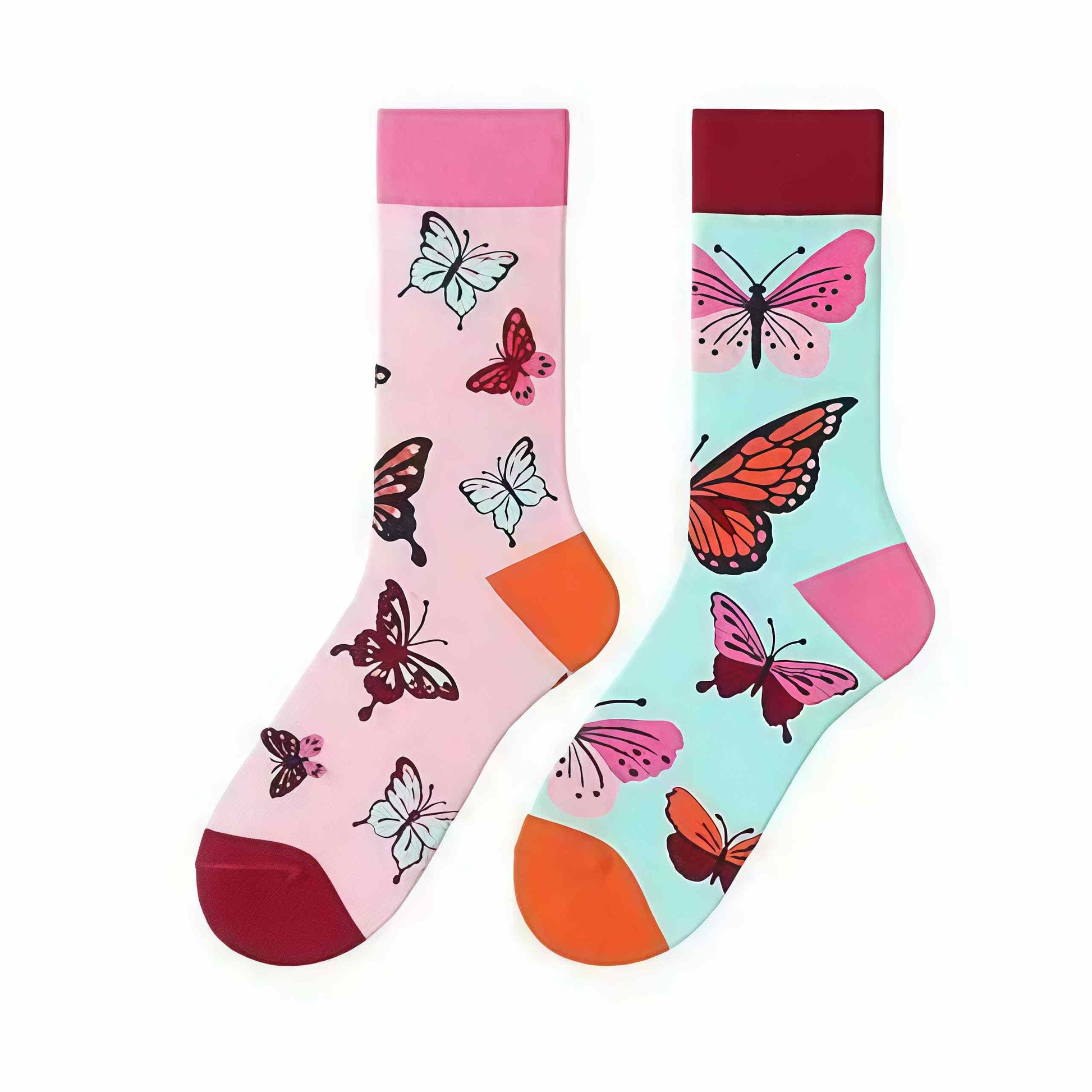 Plusock Playful Butterfly Quarter Socks - image 1