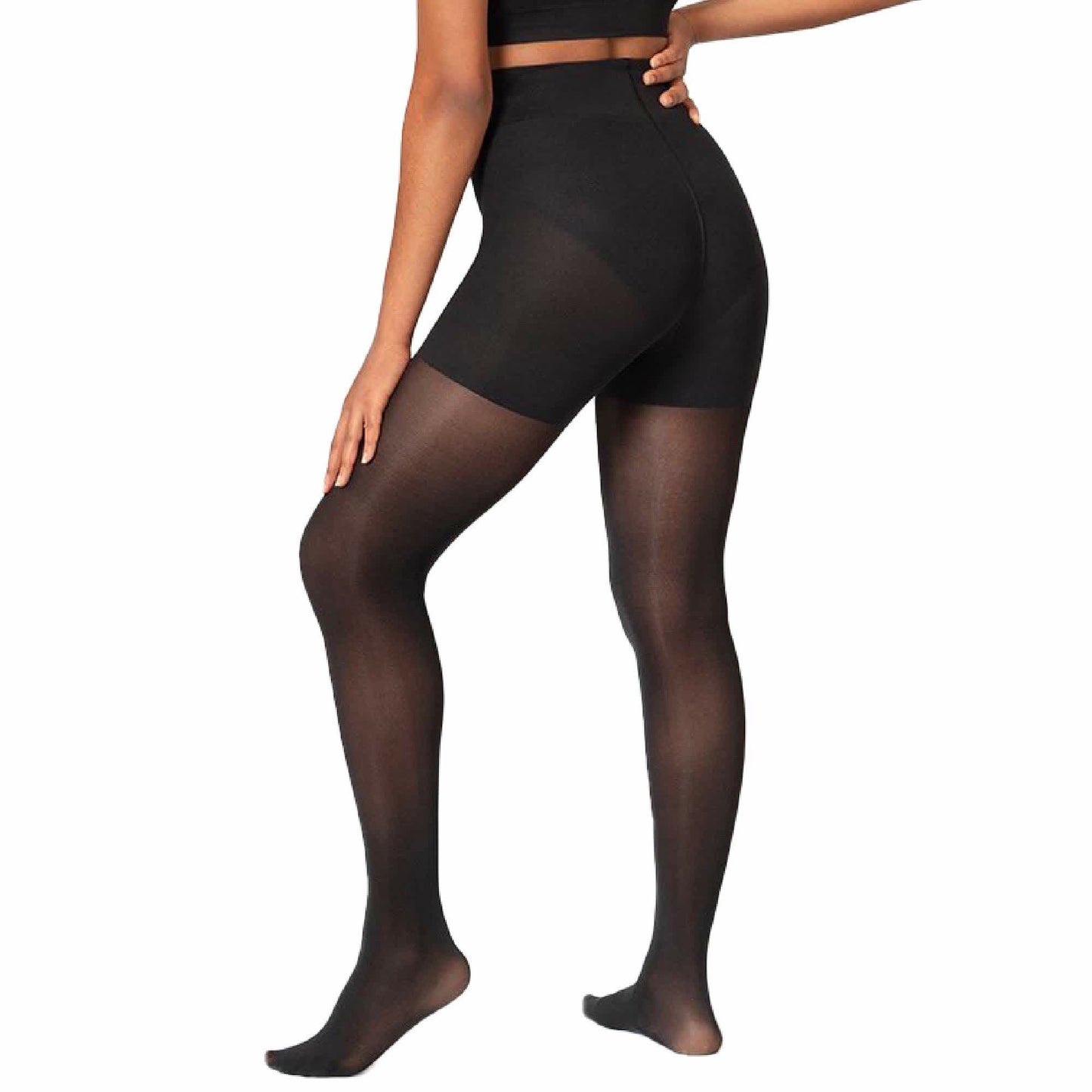 Plusock 40D Women Tear-proof Plus Size Shaping Tights(3 Pairs) - image 6