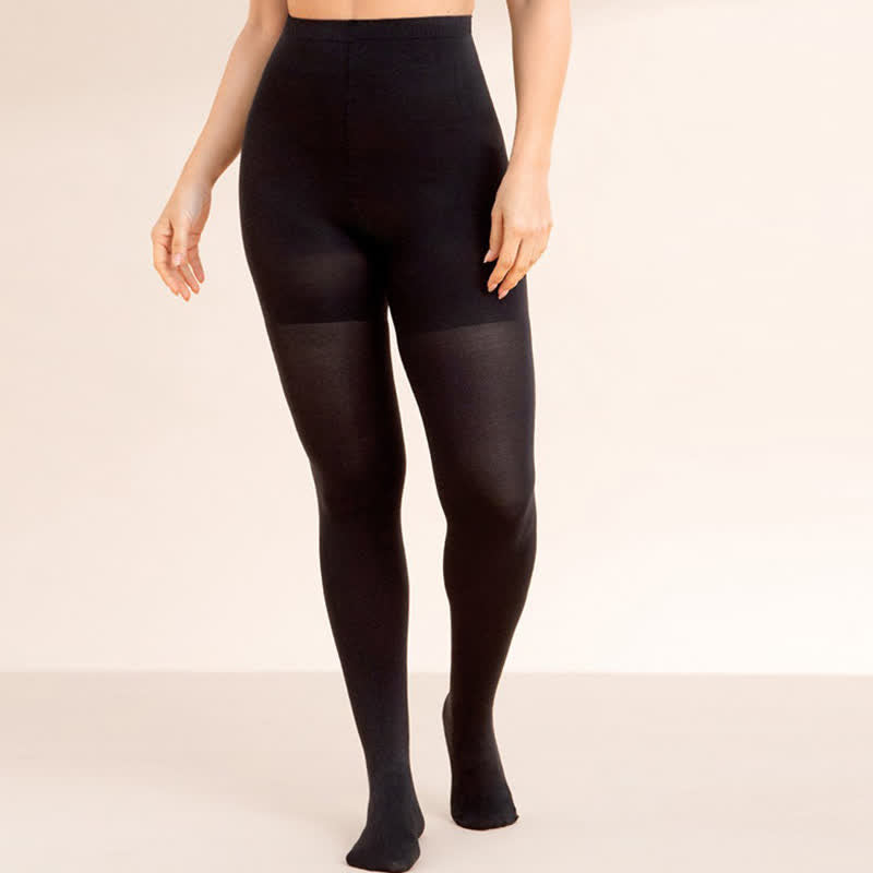 Plusock 40D Women Tear-proof Plus Size Shaping Tights(3 Pairs) - image 1