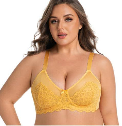 Plusock Supportive Lace Comfort Full Coverage Bra - image 2