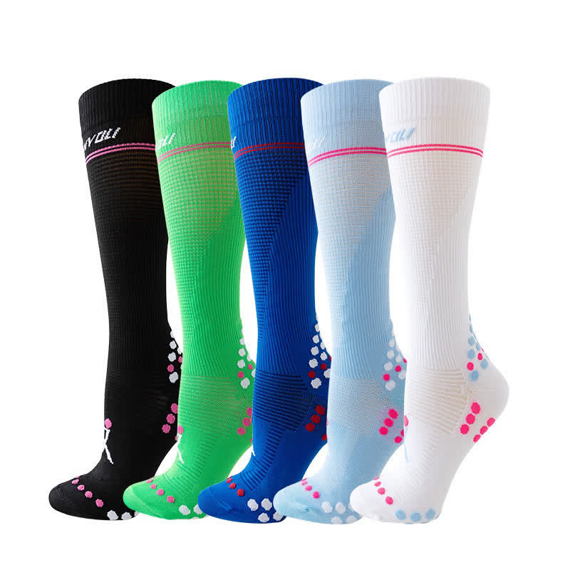 Plusock Waffle Mesh Knee High Compression Socks - image 6